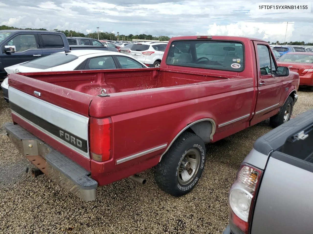 1994 Ford F150 VIN: 1FTDF15YXRNB14155 Lot: 74506404