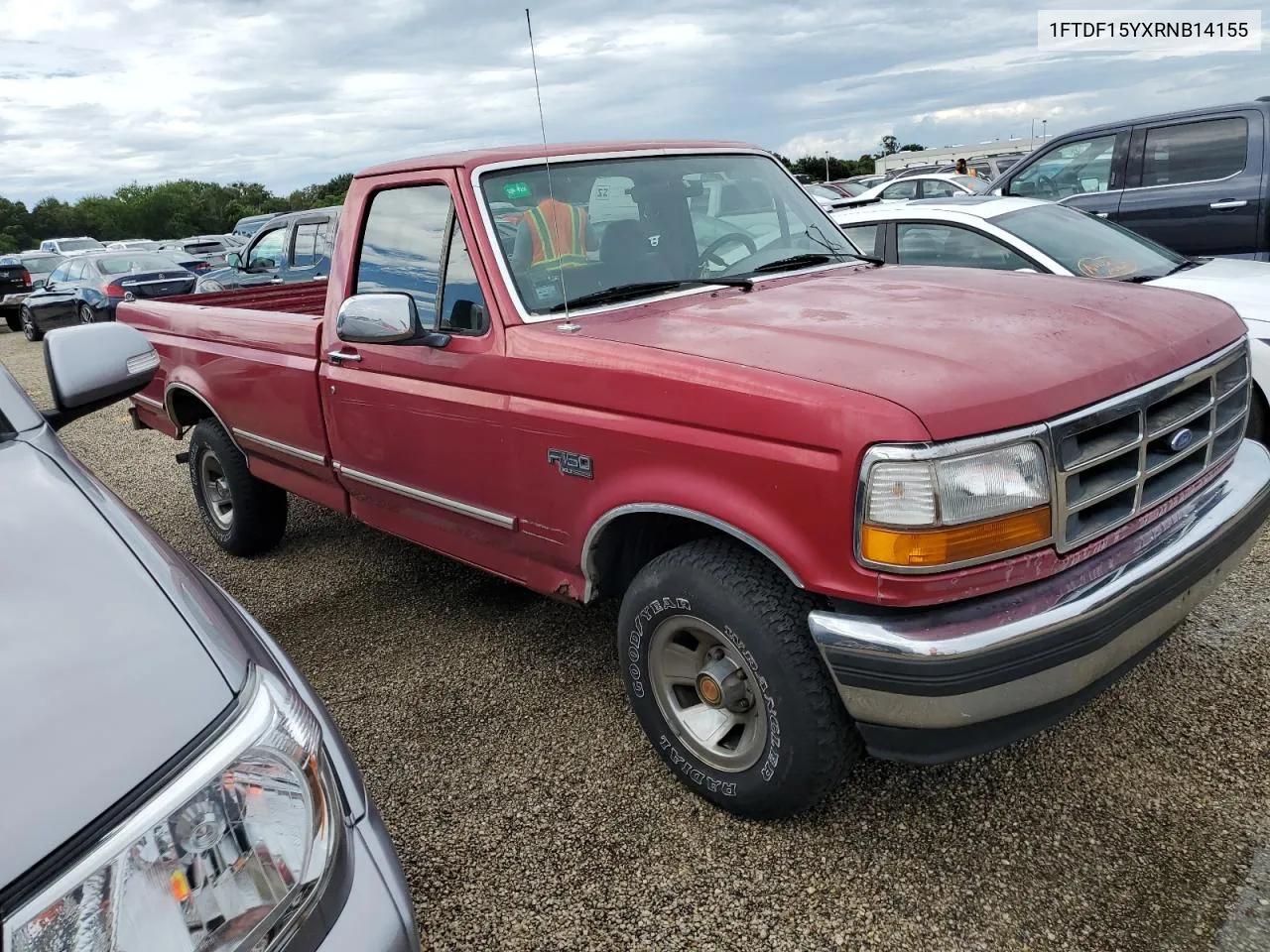 1994 Ford F150 VIN: 1FTDF15YXRNB14155 Lot: 74506404