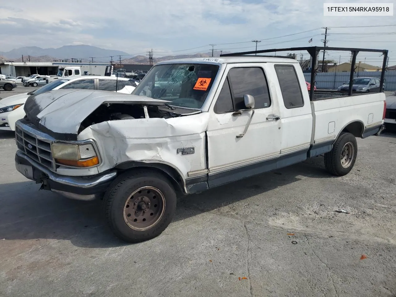 1994 Ford F150 VIN: 1FTEX15N4RKA95918 Lot: 74782774