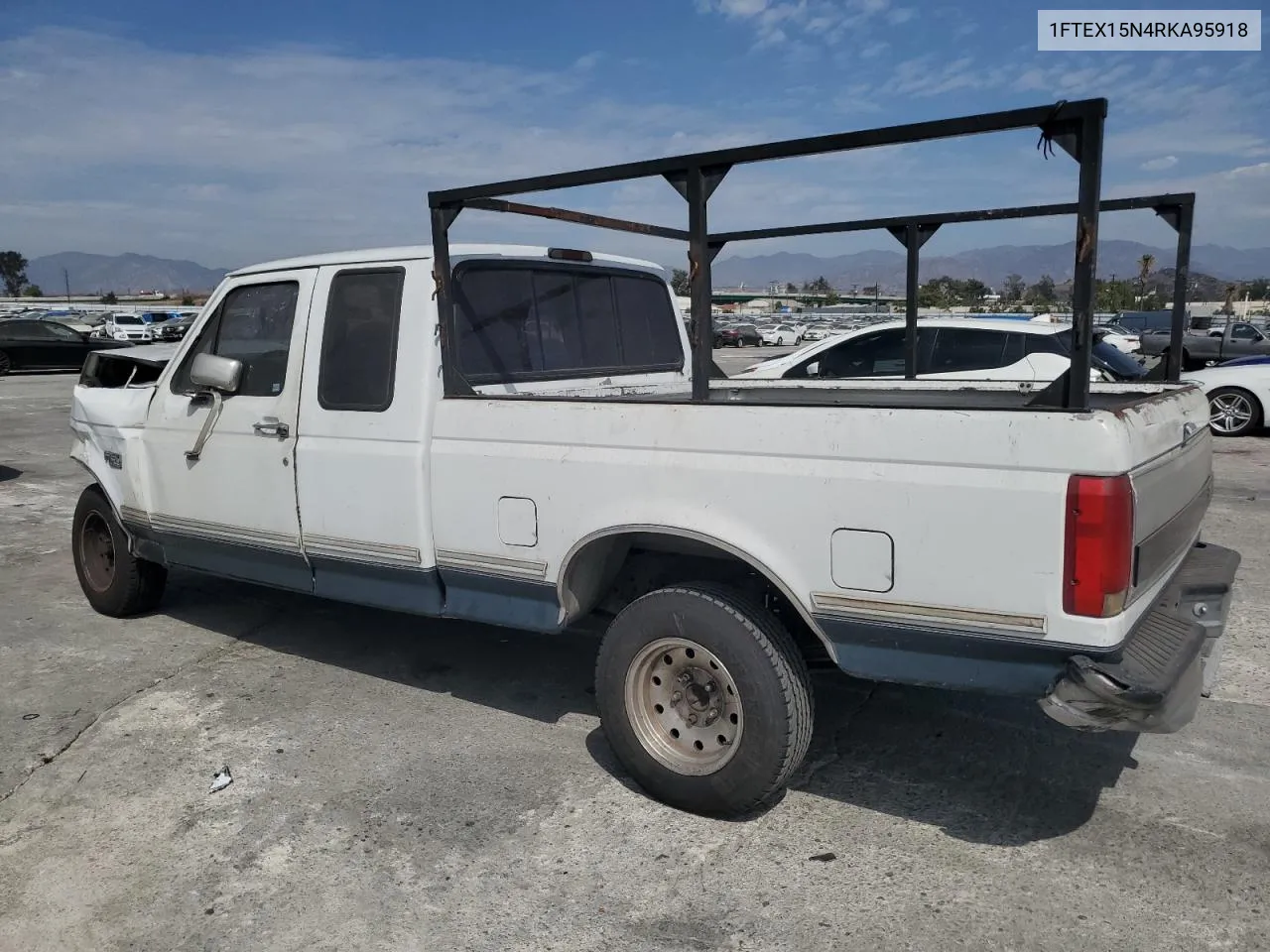 1994 Ford F150 VIN: 1FTEX15N4RKA95918 Lot: 74782774