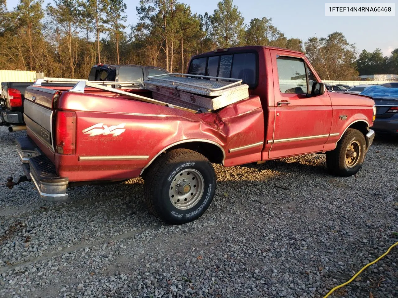 1994 Ford F150 VIN: 1FTEF14N4RNA66468 Lot: 74973894