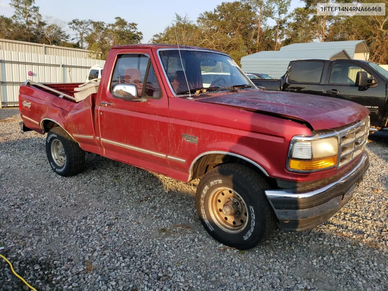 1994 Ford F150 VIN: 1FTEF14N4RNA66468 Lot: 74973894