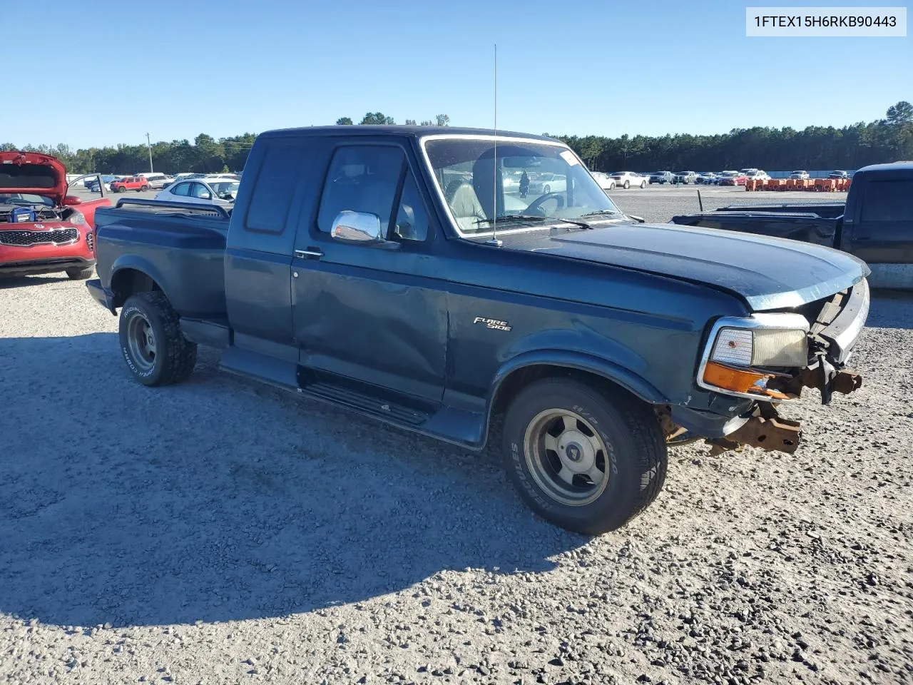 1994 Ford F150 VIN: 1FTEX15H6RKB90443 Lot: 75481384