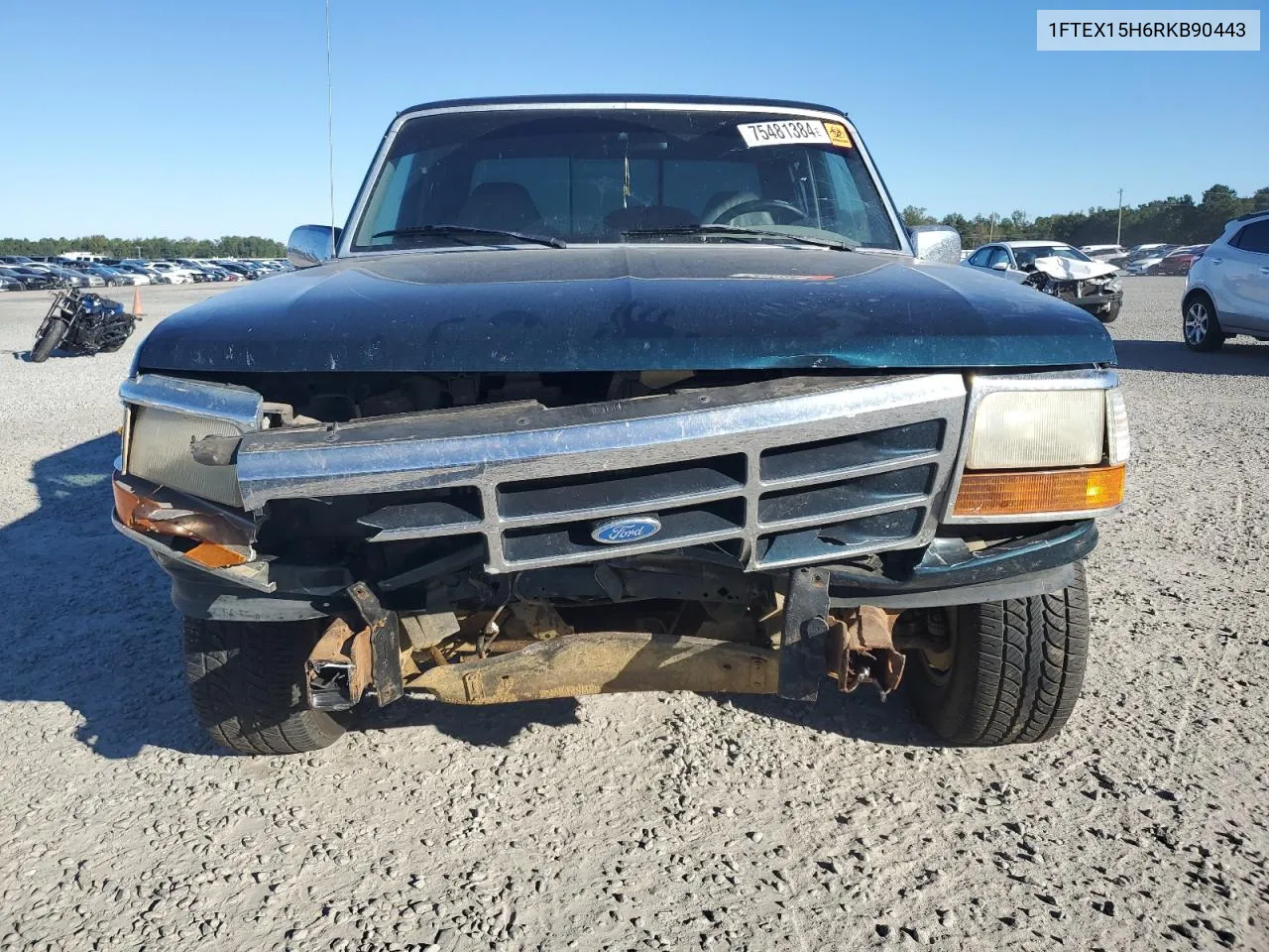 1994 Ford F150 VIN: 1FTEX15H6RKB90443 Lot: 75481384