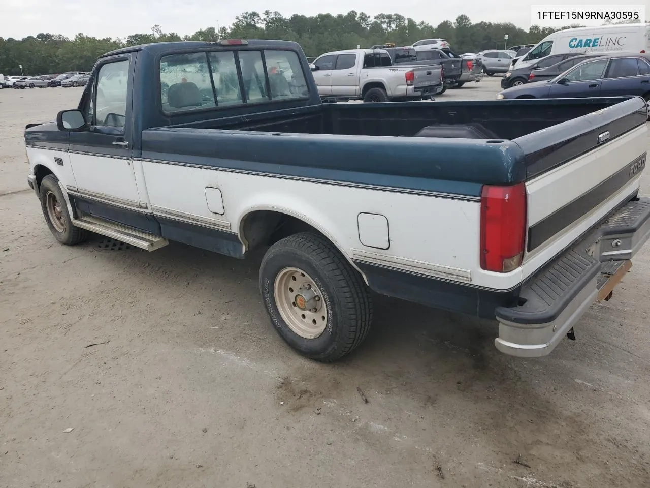 1994 Ford F150 VIN: 1FTEF15N9RNA30595 Lot: 75503234