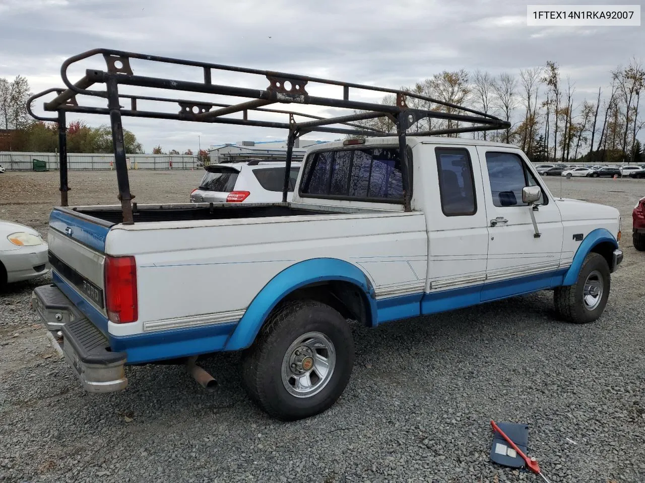 1994 Ford F150 VIN: 1FTEX14N1RKA92007 Lot: 75964994