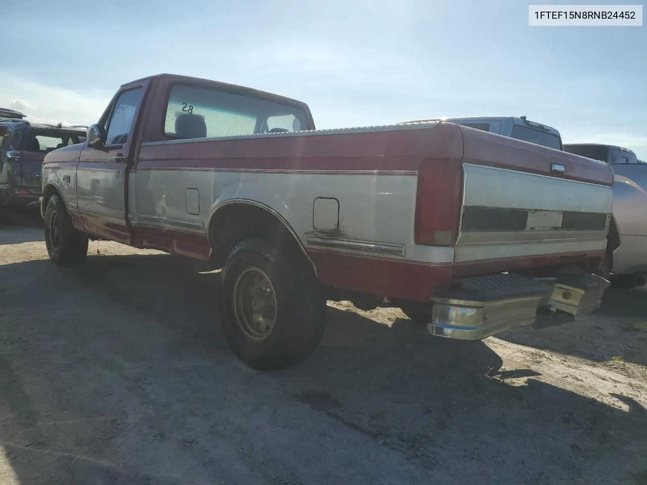 1994 Ford F150 VIN: 1FTEF15N8RNB24452 Lot: 76136364