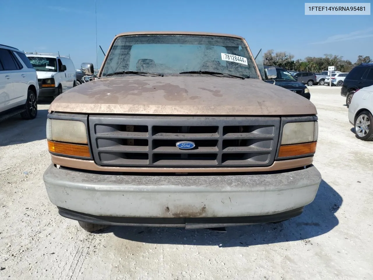 1994 Ford F150 VIN: 1FTEF14Y6RNA95481 Lot: 78128444