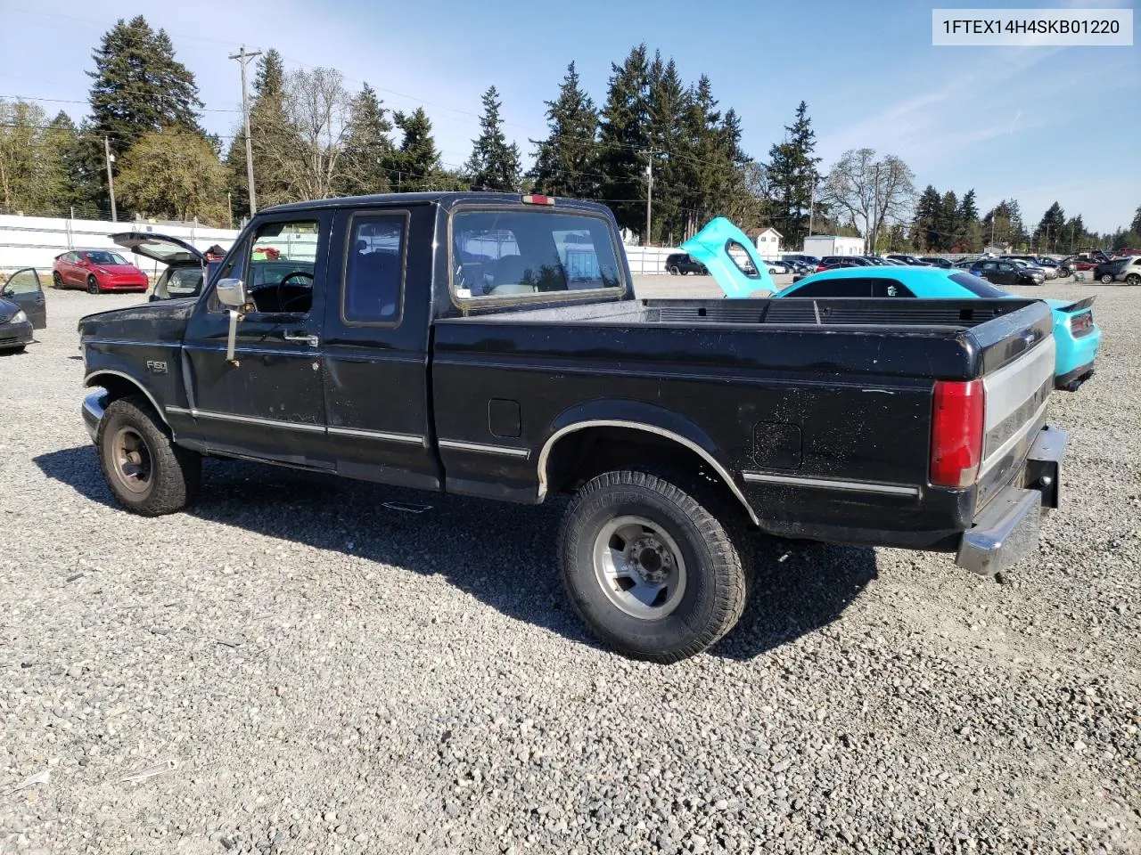 1995 Ford F150 VIN: 1FTEX14H4SKB01220 Lot: 53302414