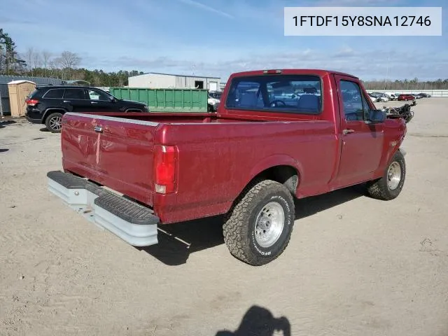 1995 Ford F150 VIN: 1FTDF15Y8SNA12746 Lot: 57129724