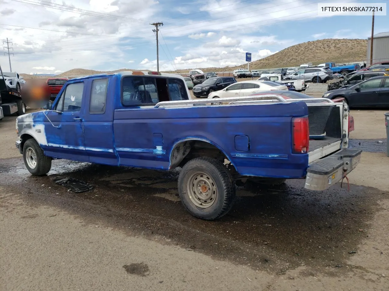 1995 Ford F150 VIN: 1FTEX15HXSKA77214 Lot: 60250174