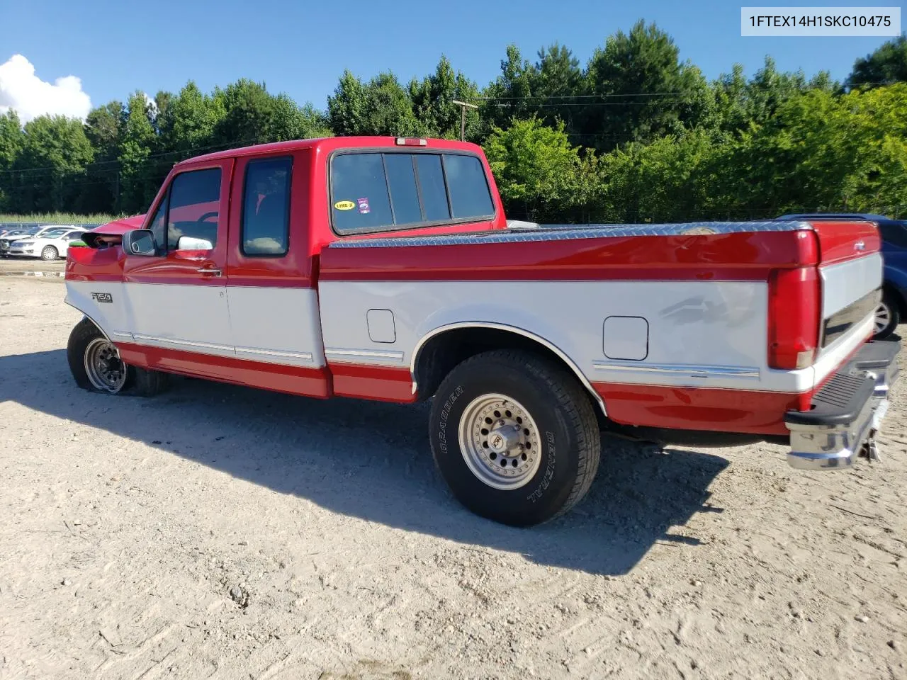 1995 Ford F150 VIN: 1FTEX14H1SKC10475 Lot: 60998044