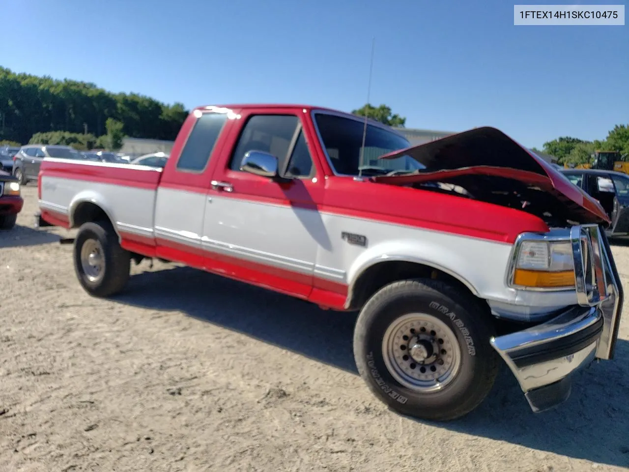 1995 Ford F150 VIN: 1FTEX14H1SKC10475 Lot: 60998044