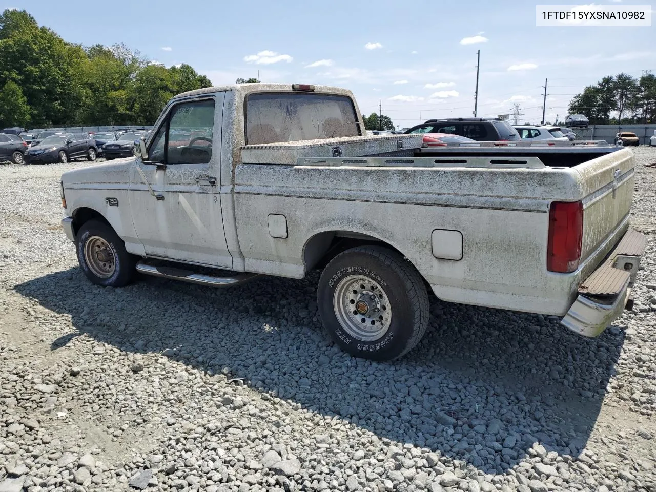 1995 Ford F150 VIN: 1FTDF15YXSNA10982 Lot: 68183654