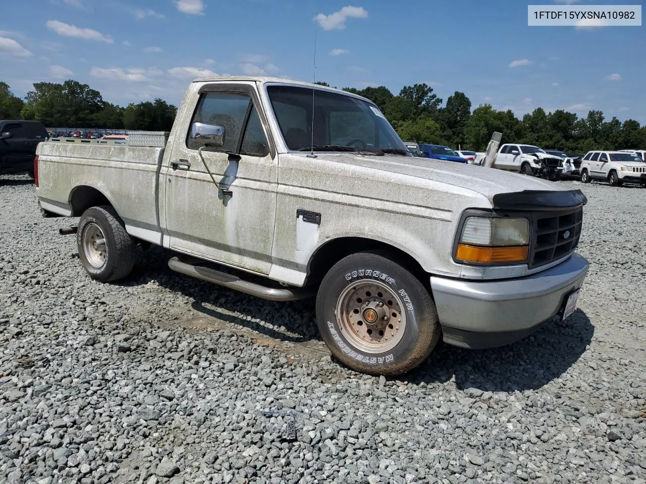 1995 Ford F150 VIN: 1FTDF15YXSNA10982 Lot: 68183654