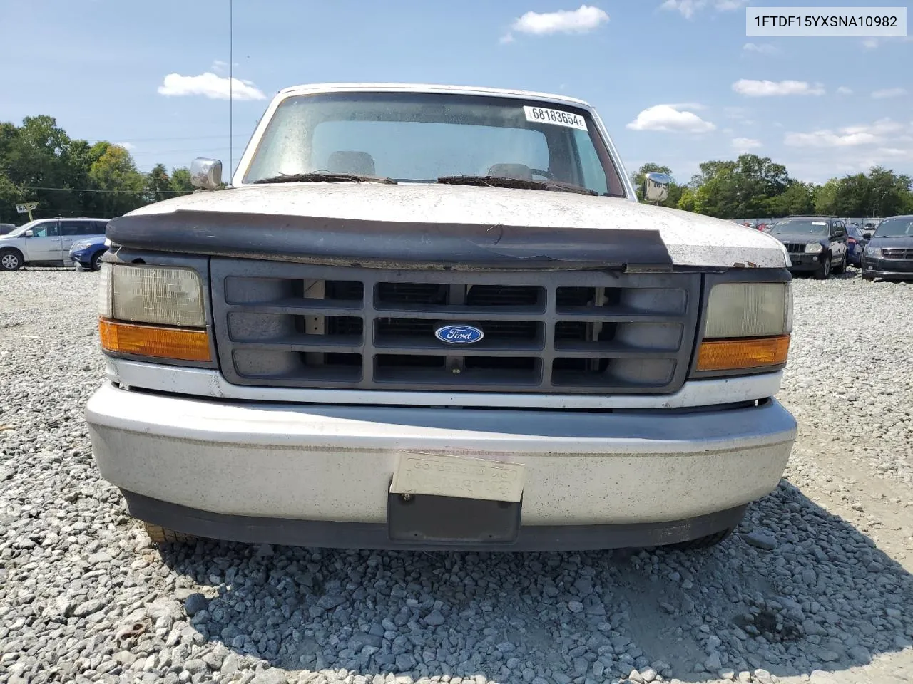 1995 Ford F150 VIN: 1FTDF15YXSNA10982 Lot: 68183654