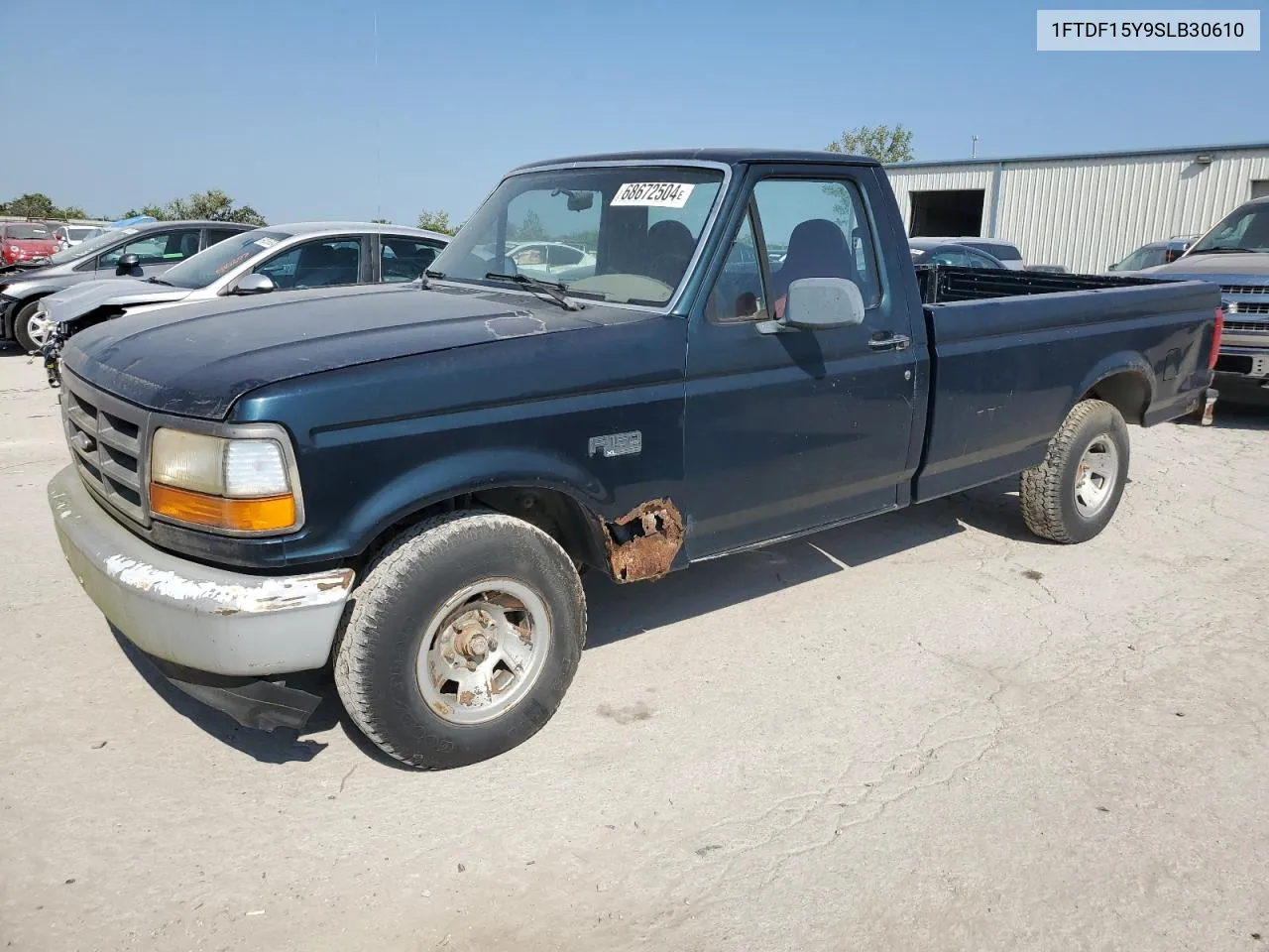 1995 Ford F150 VIN: 1FTDF15Y9SLB30610 Lot: 68672504