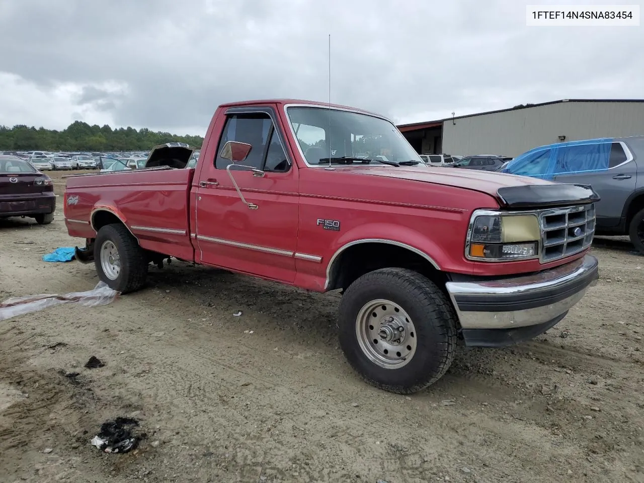 1995 Ford F150 VIN: 1FTEF14N4SNA83454 Lot: 69561474