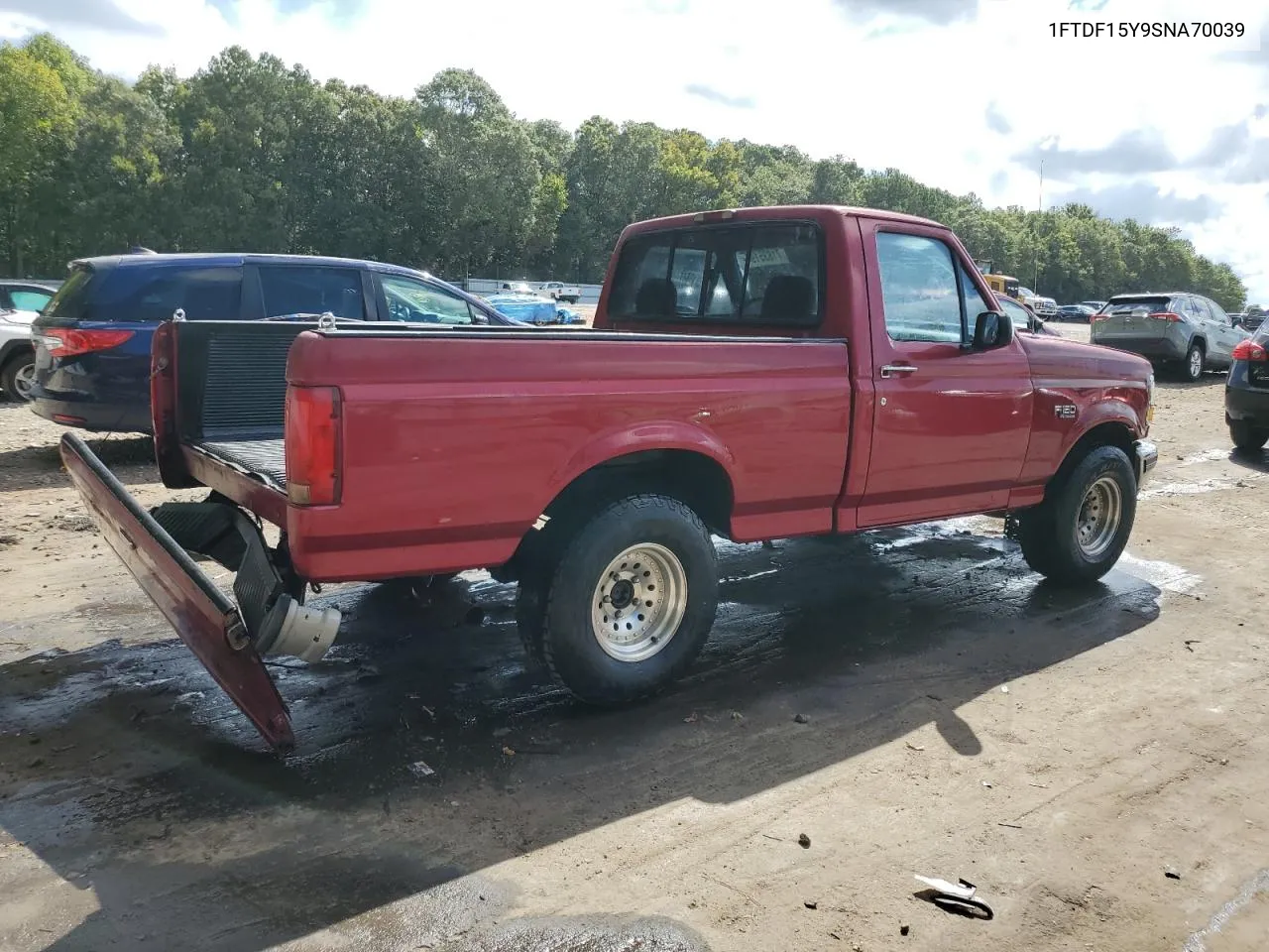 1995 Ford F150 VIN: 1FTDF15Y9SNA70039 Lot: 71835194