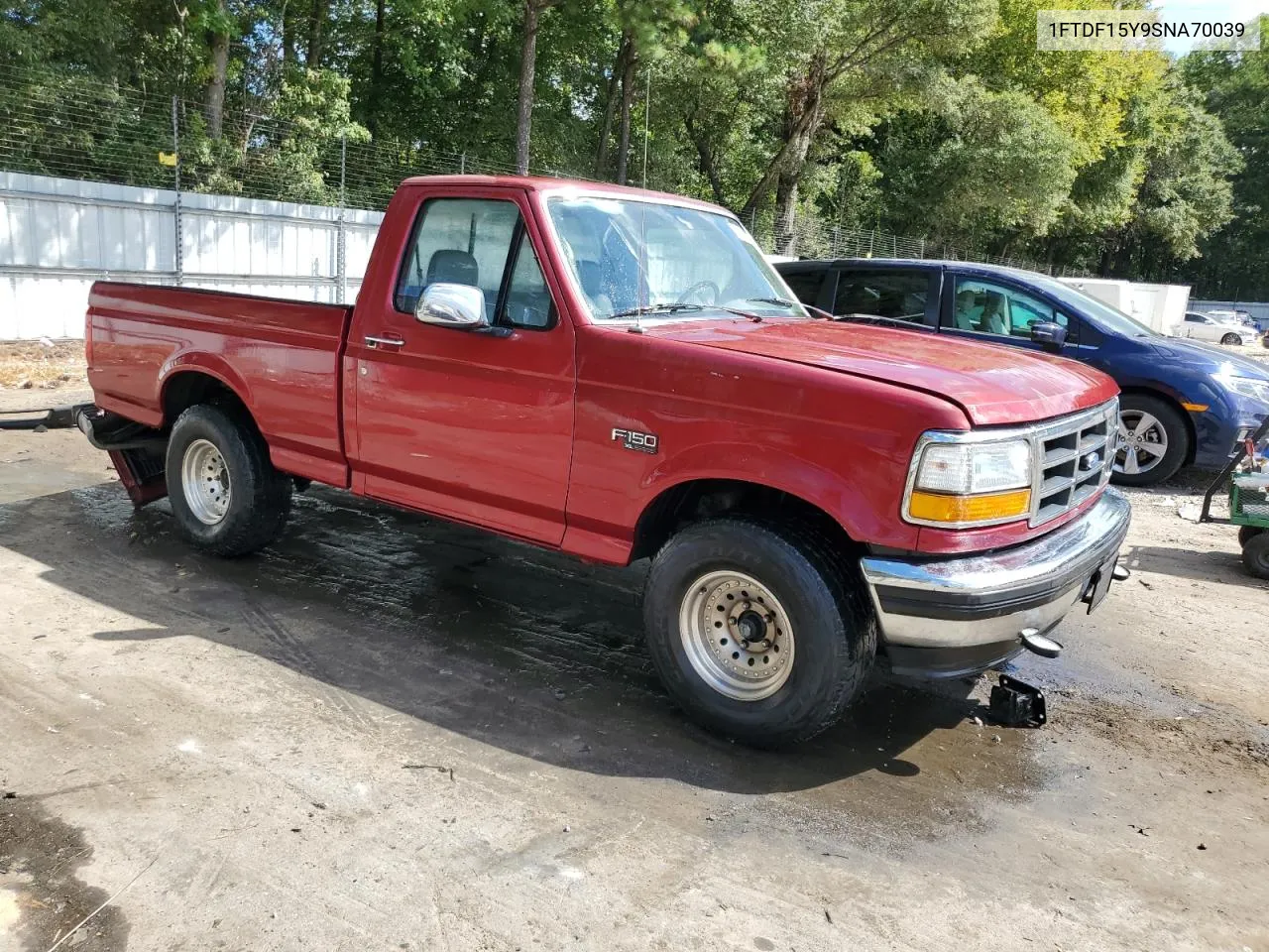 1995 Ford F150 VIN: 1FTDF15Y9SNA70039 Lot: 71835194