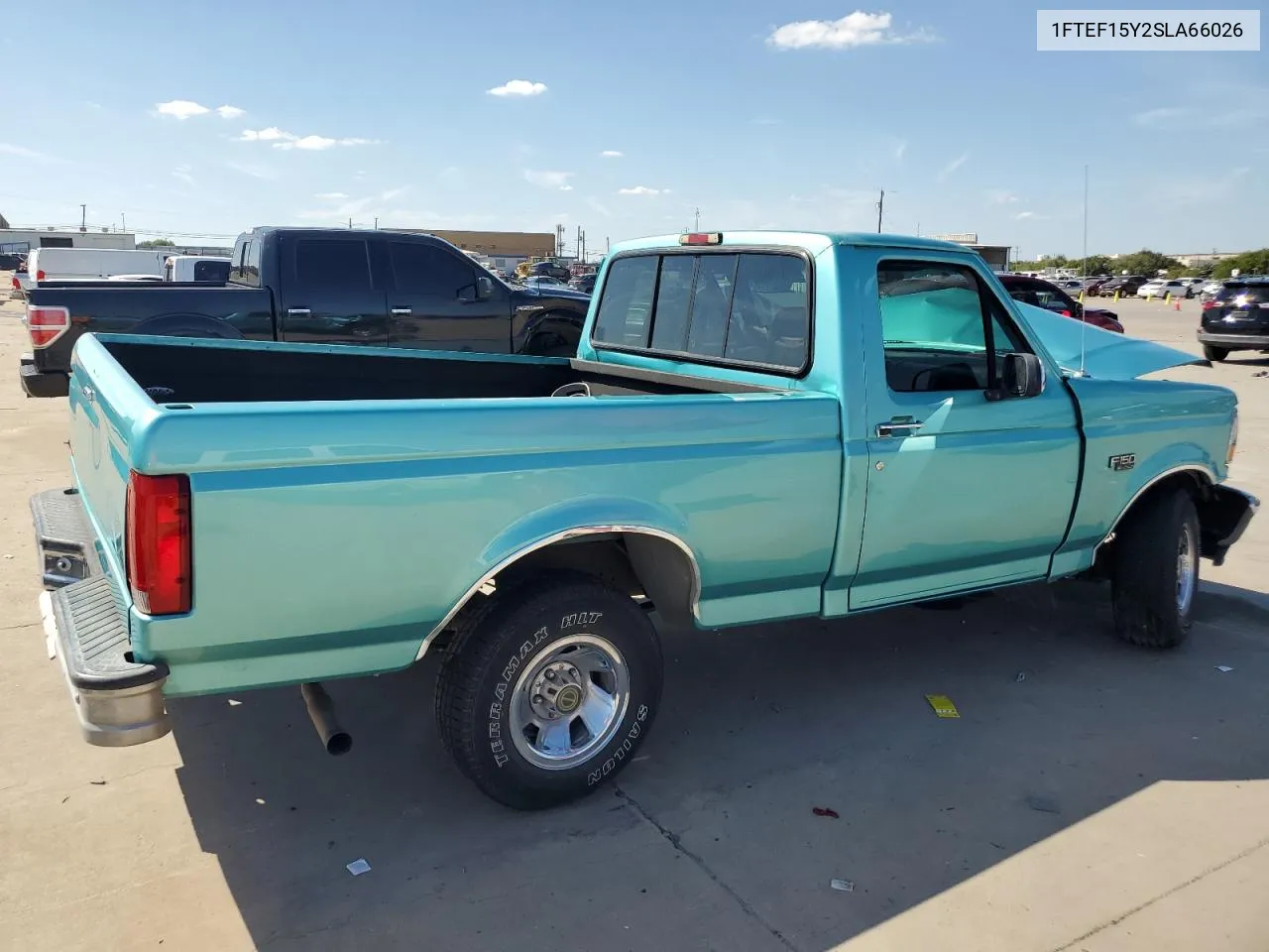 1995 Ford F150 VIN: 1FTEF15Y2SLA66026 Lot: 72387894