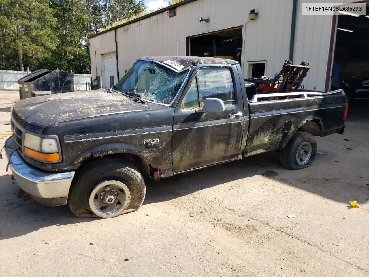 1995 Ford F150 VIN: 1FTEF14N0SLA85293 Lot: 72409494