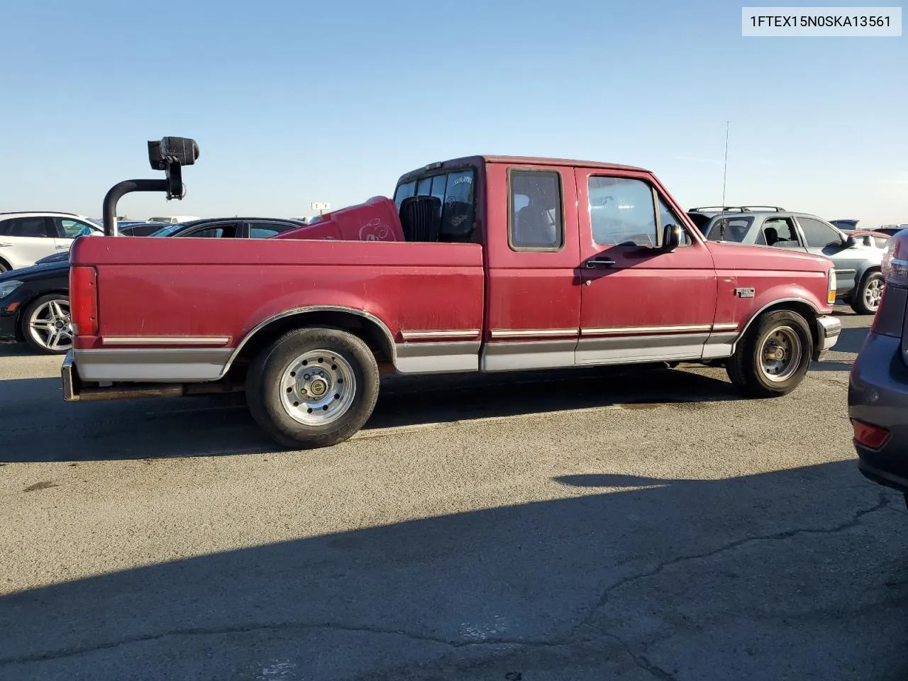 1995 Ford F150 VIN: 1FTEX15N0SKA13561 Lot: 72557694