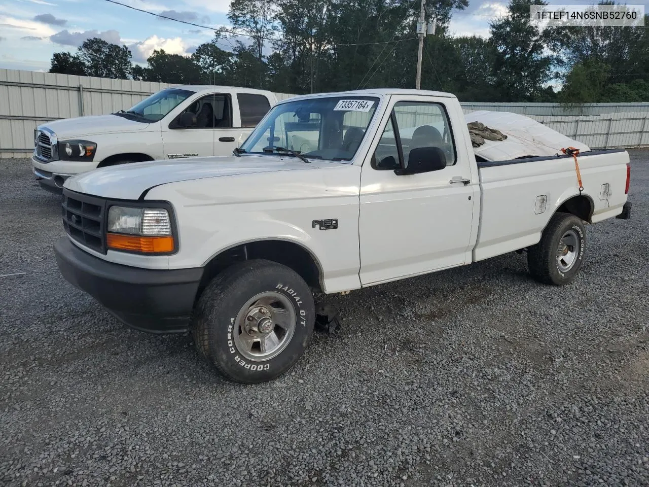 1995 Ford F150 VIN: 1FTEF14N6SNB52760 Lot: 73357164