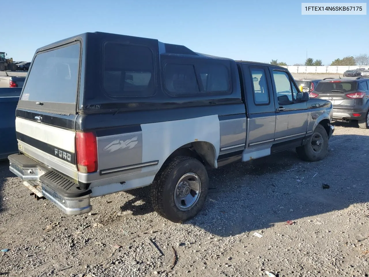 1995 Ford F150 VIN: 1FTEX14N6SKB67175 Lot: 73457384