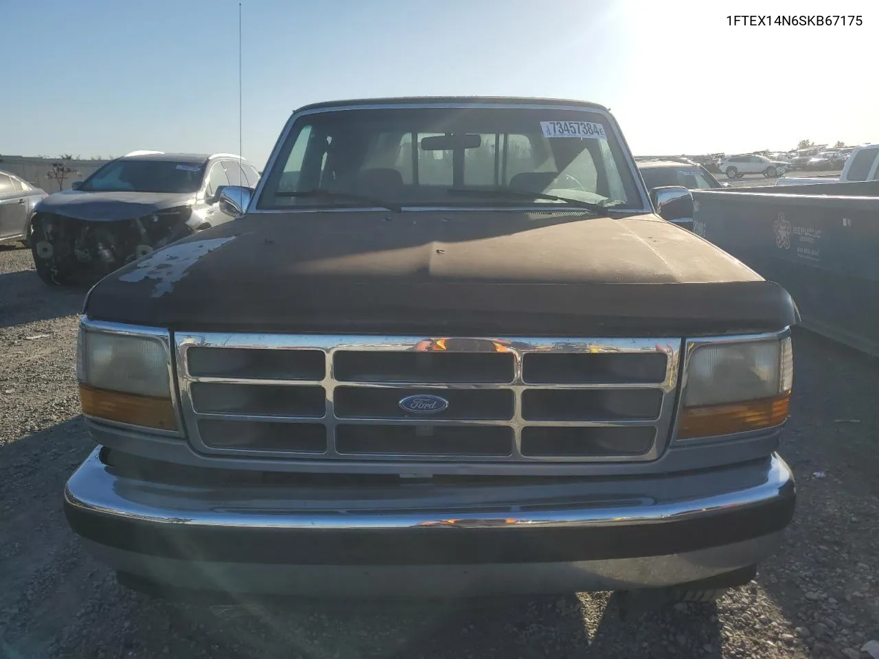 1995 Ford F150 VIN: 1FTEX14N6SKB67175 Lot: 73457384