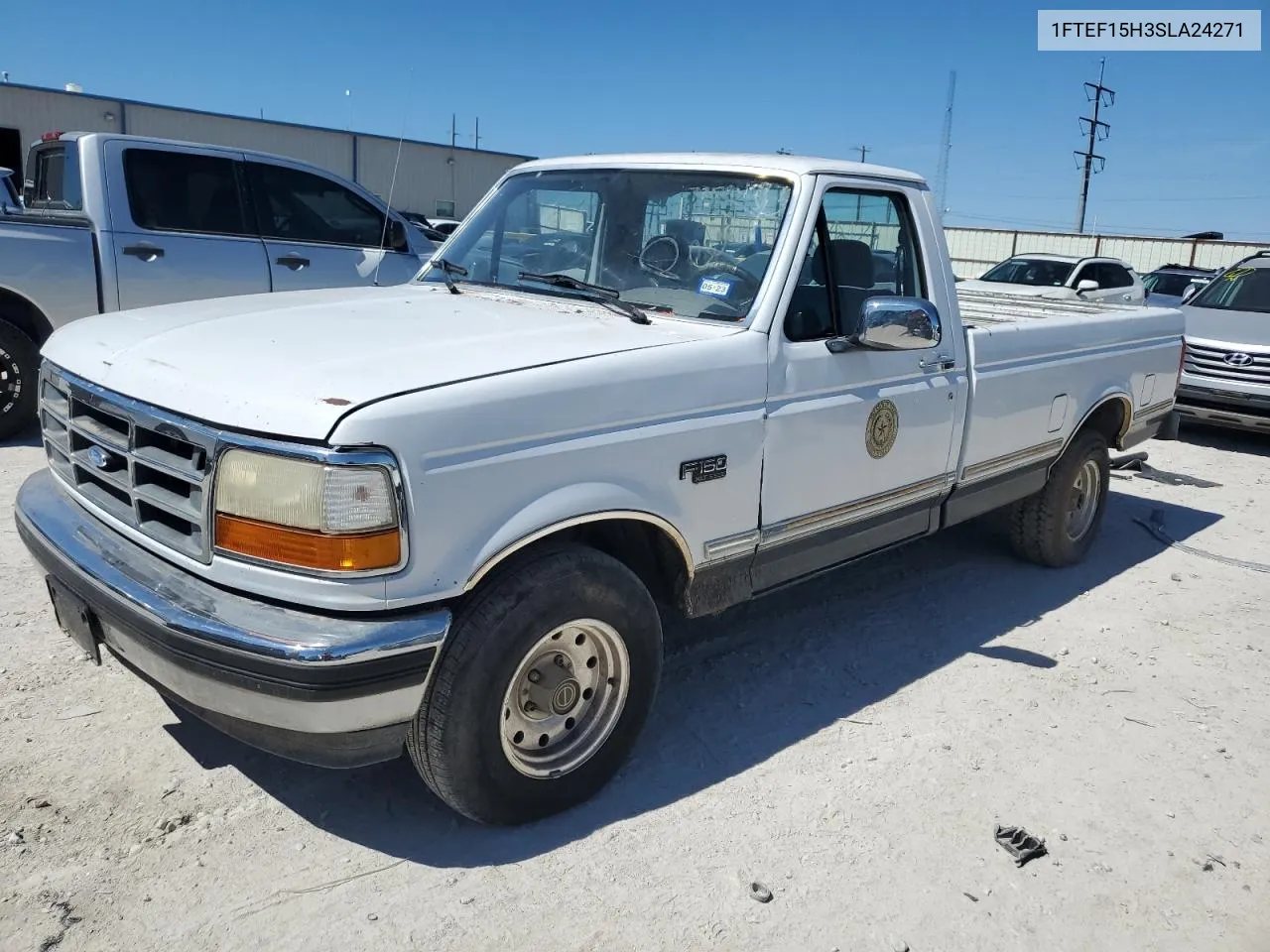 1995 Ford F150 VIN: 1FTEF15H3SLA24271 Lot: 73594834