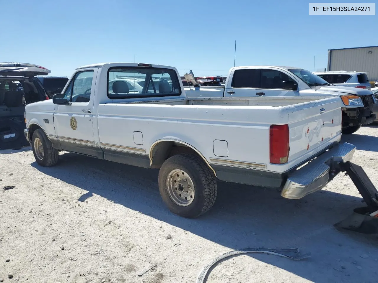 1995 Ford F150 VIN: 1FTEF15H3SLA24271 Lot: 73594834