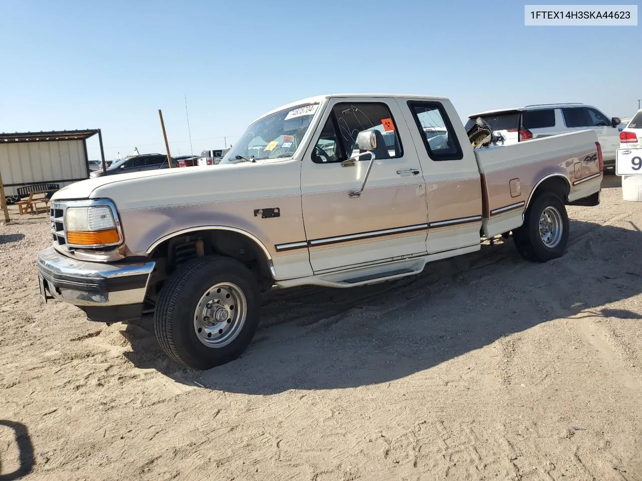 1995 Ford F150 VIN: 1FTEX14H3SKA44623 Lot: 74835704