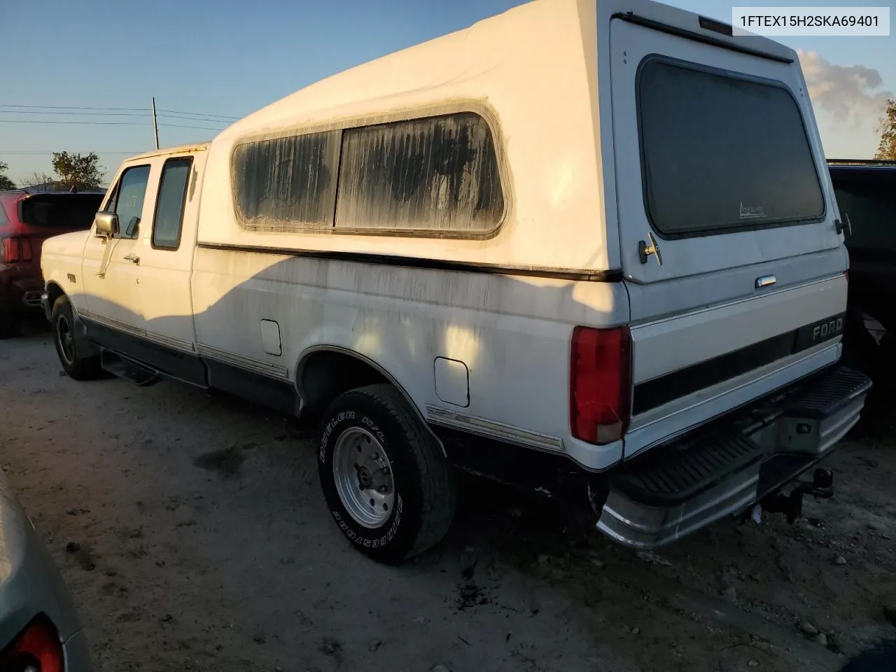 1995 Ford F150 VIN: 1FTEX15H2SKA69401 Lot: 76022674