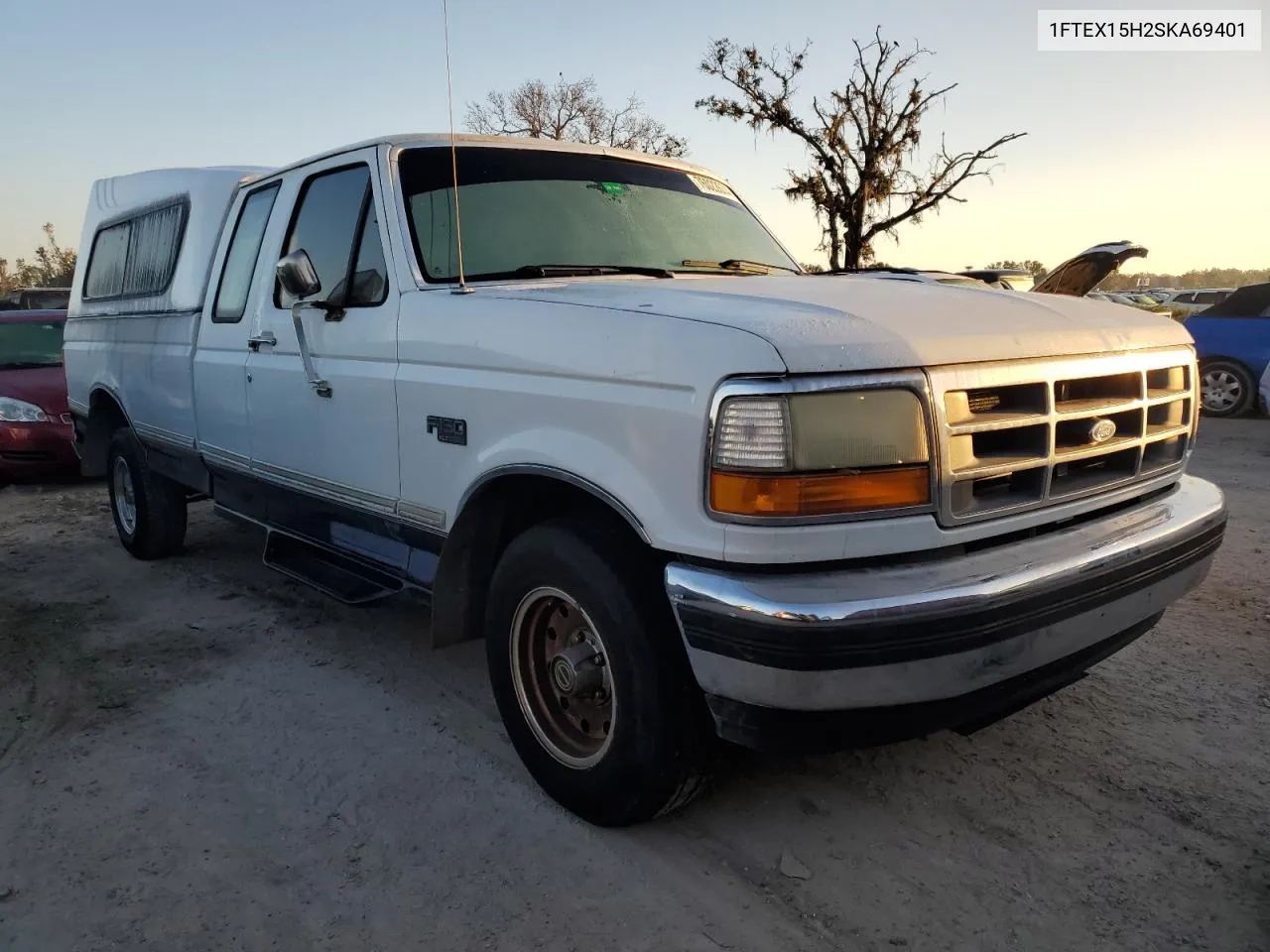 1995 Ford F150 VIN: 1FTEX15H2SKA69401 Lot: 76022674