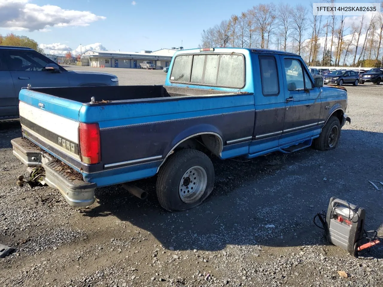 1995 Ford F150 VIN: 1FTEX14H2SKA82635 Lot: 77324504