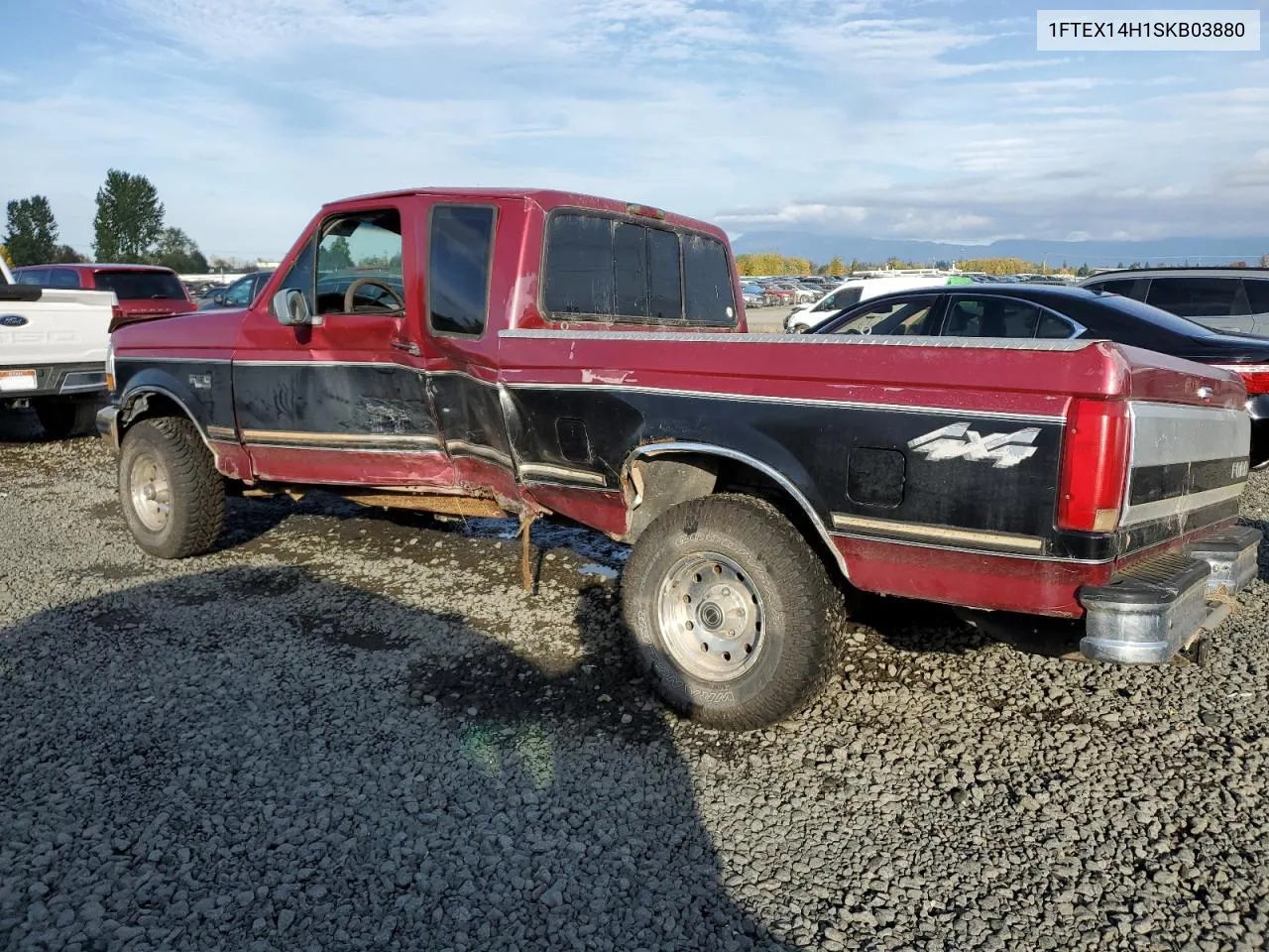 1995 Ford F150 VIN: 1FTEX14H1SKB03880 Lot: 77352324