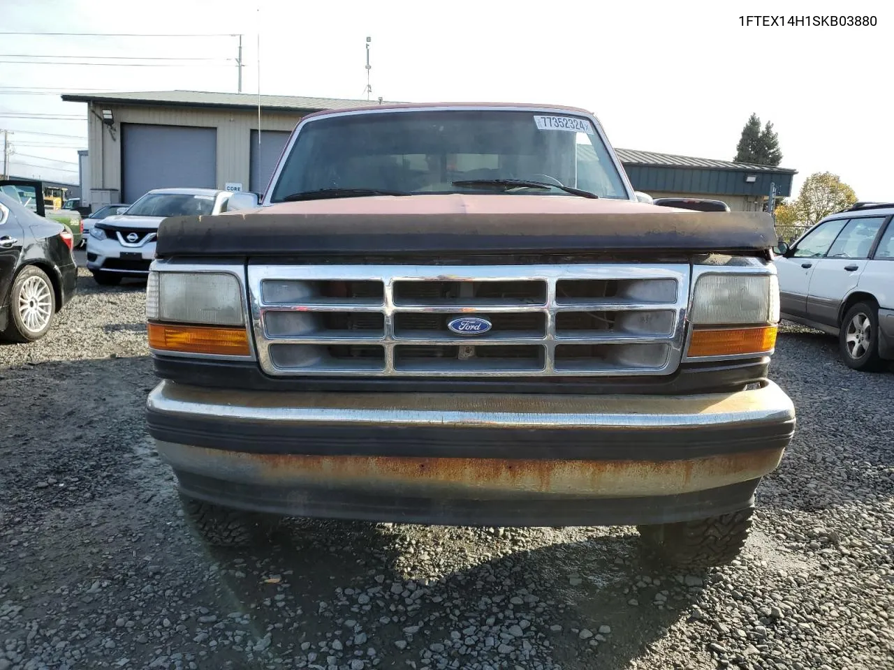 1995 Ford F150 VIN: 1FTEX14H1SKB03880 Lot: 77352324