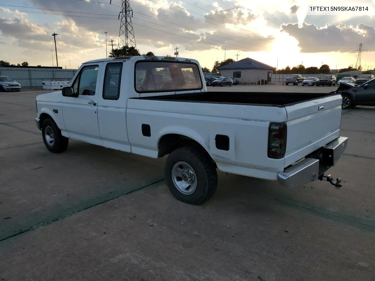 1995 Ford F150 VIN: 1FTEX15N9SKA67814 Lot: 77430014