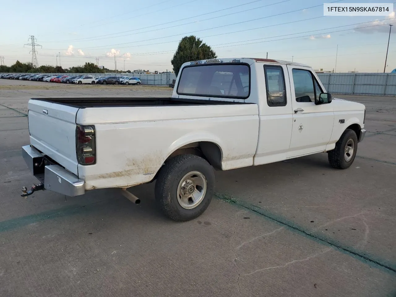 1995 Ford F150 VIN: 1FTEX15N9SKA67814 Lot: 77430014