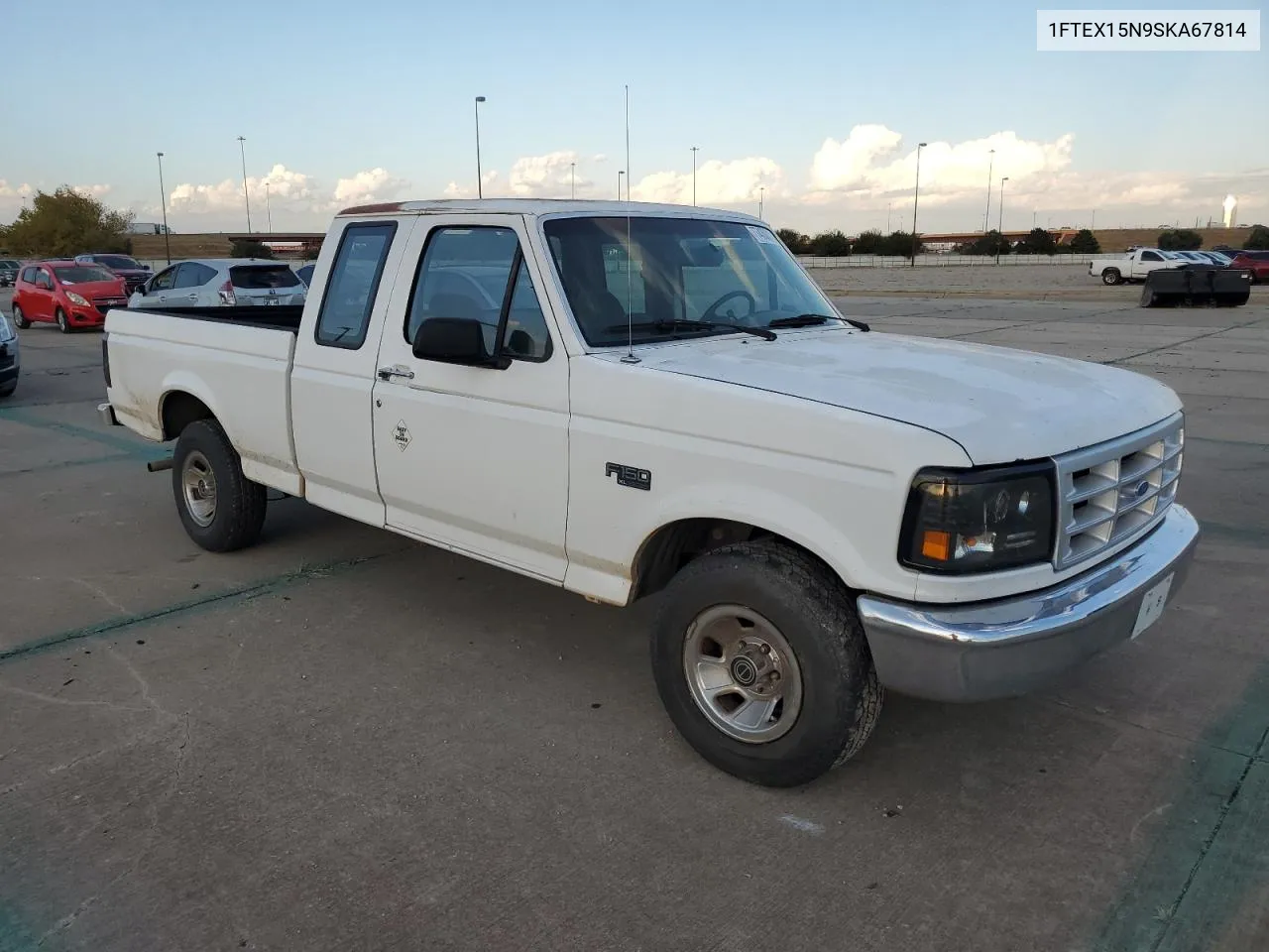 1995 Ford F150 VIN: 1FTEX15N9SKA67814 Lot: 77430014