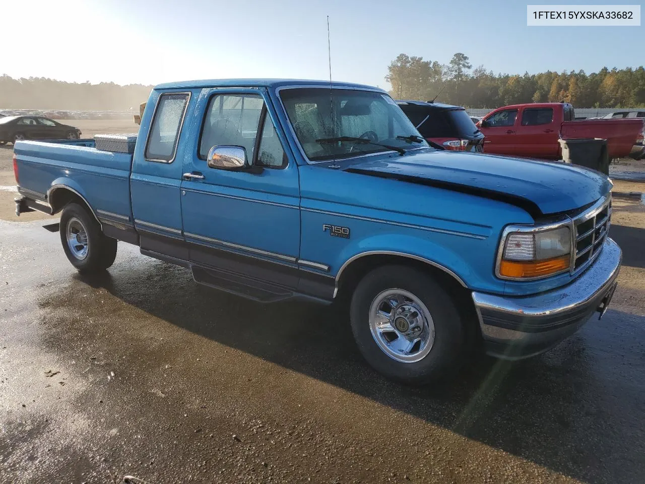 1995 Ford F150 VIN: 1FTEX15YXSKA33682 Lot: 78610364