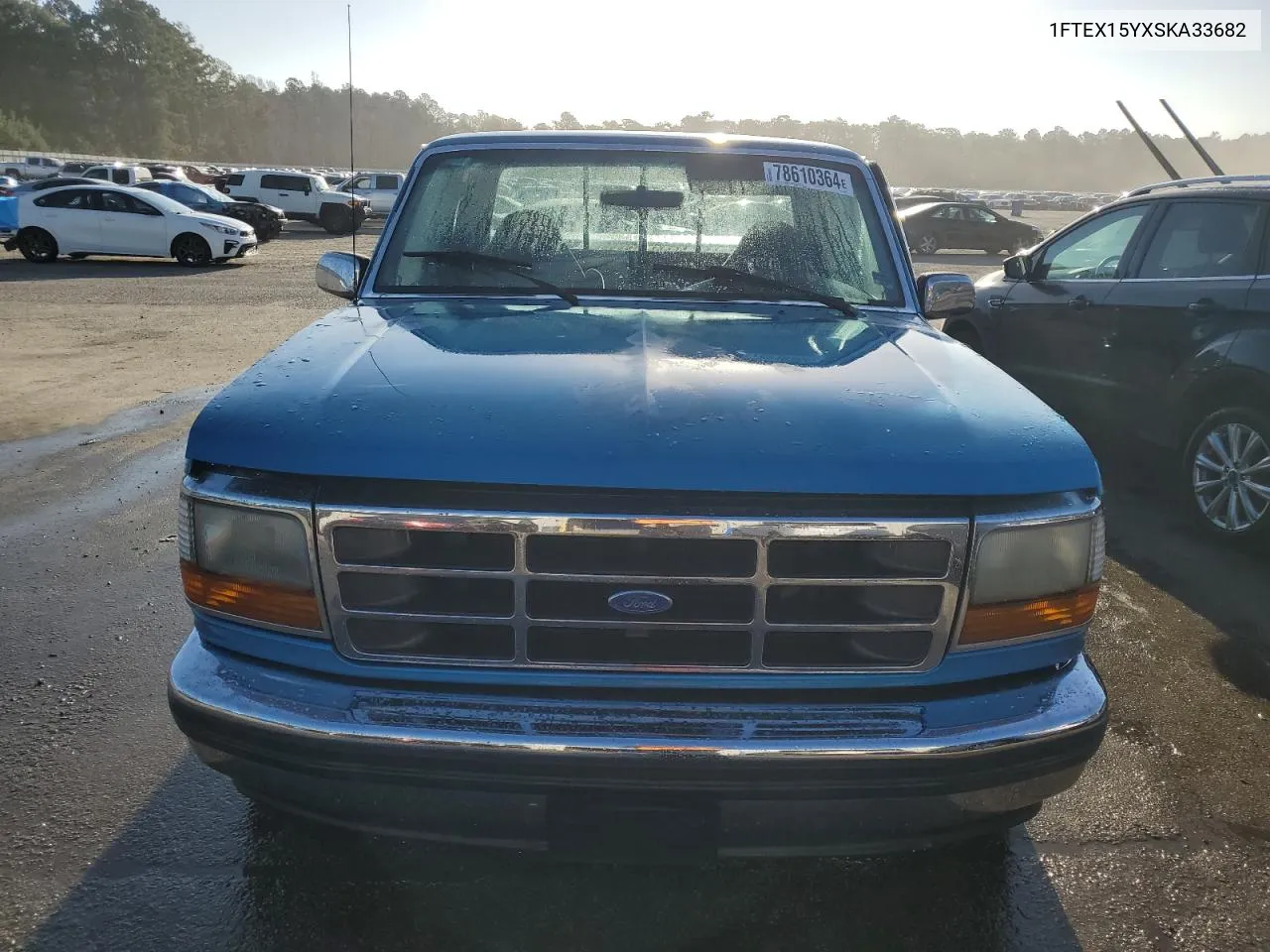 1995 Ford F150 VIN: 1FTEX15YXSKA33682 Lot: 78610364