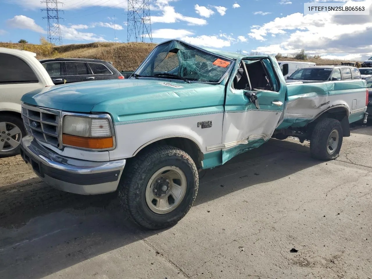 1995 Ford F150 VIN: 1FTEF15N2SLB06563 Lot: 78826444