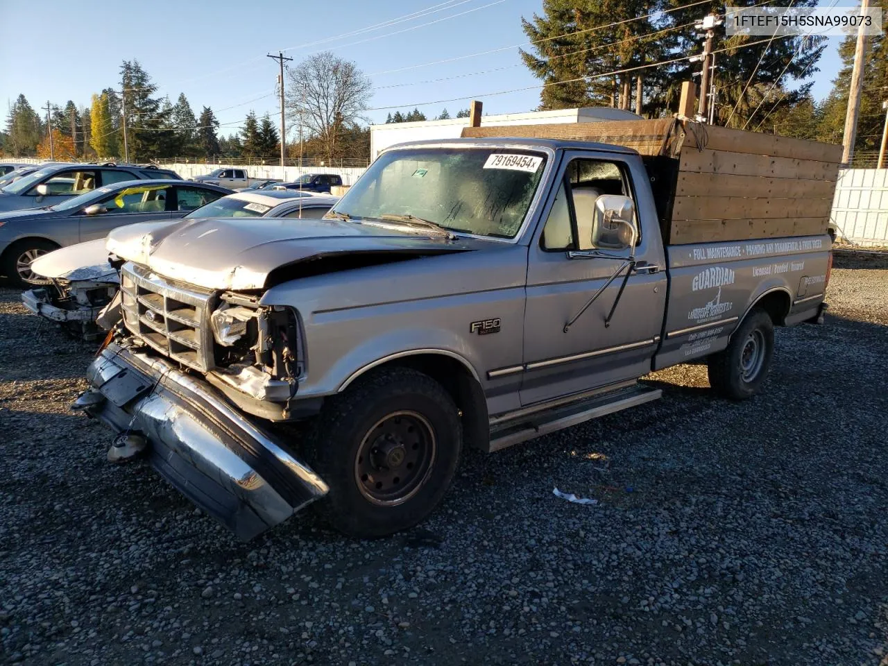 1995 Ford F150 VIN: 1FTEF15H5SNA99073 Lot: 79169454