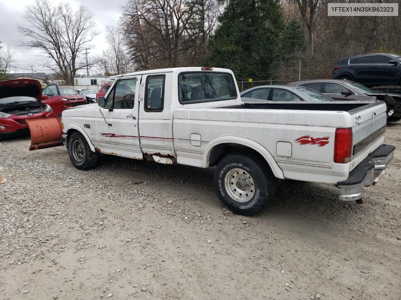 1995 Ford F150 VIN: 1FTEX14N3SKB62323 Lot: 79801354