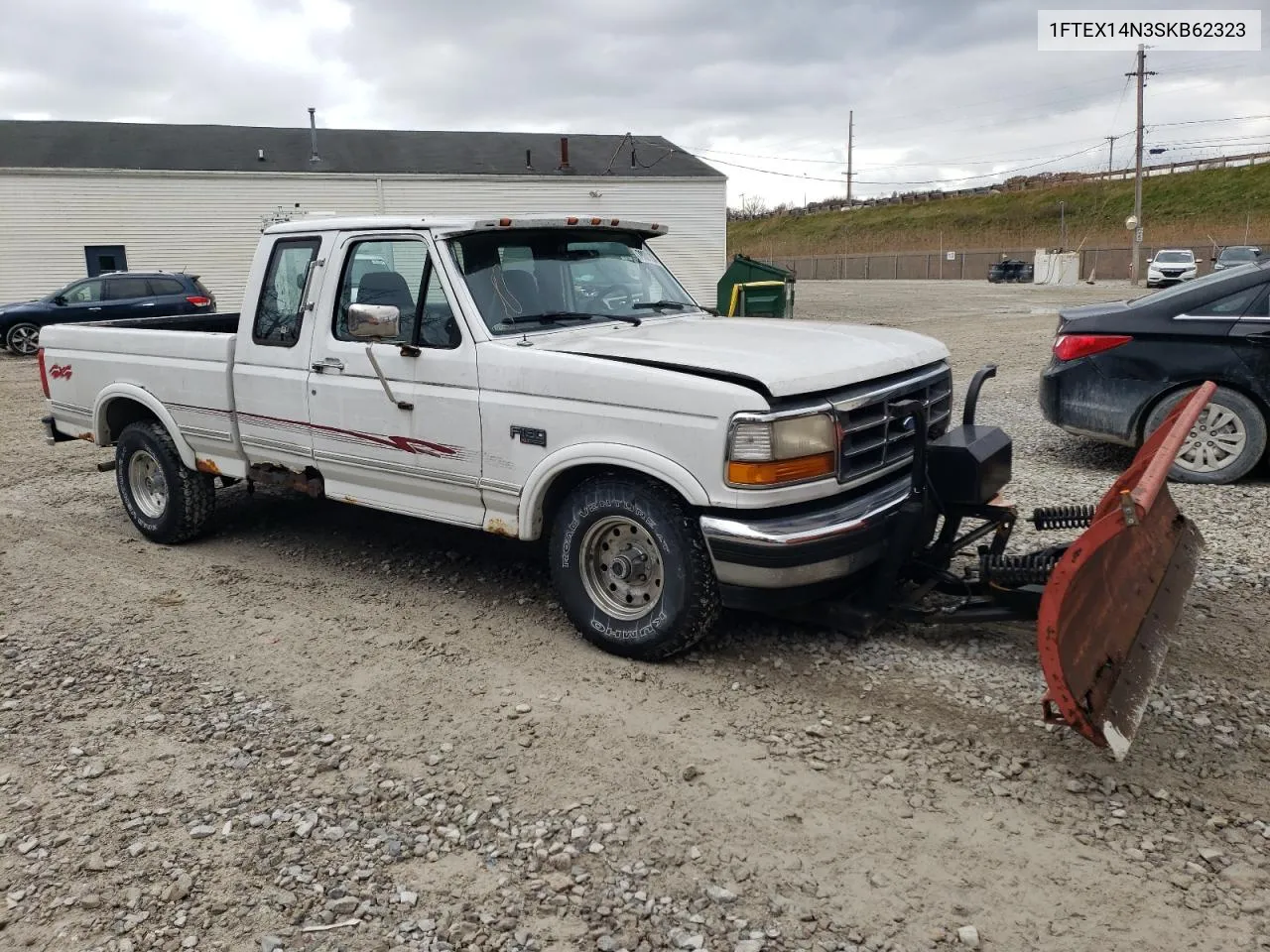 1995 Ford F150 VIN: 1FTEX14N3SKB62323 Lot: 79801354