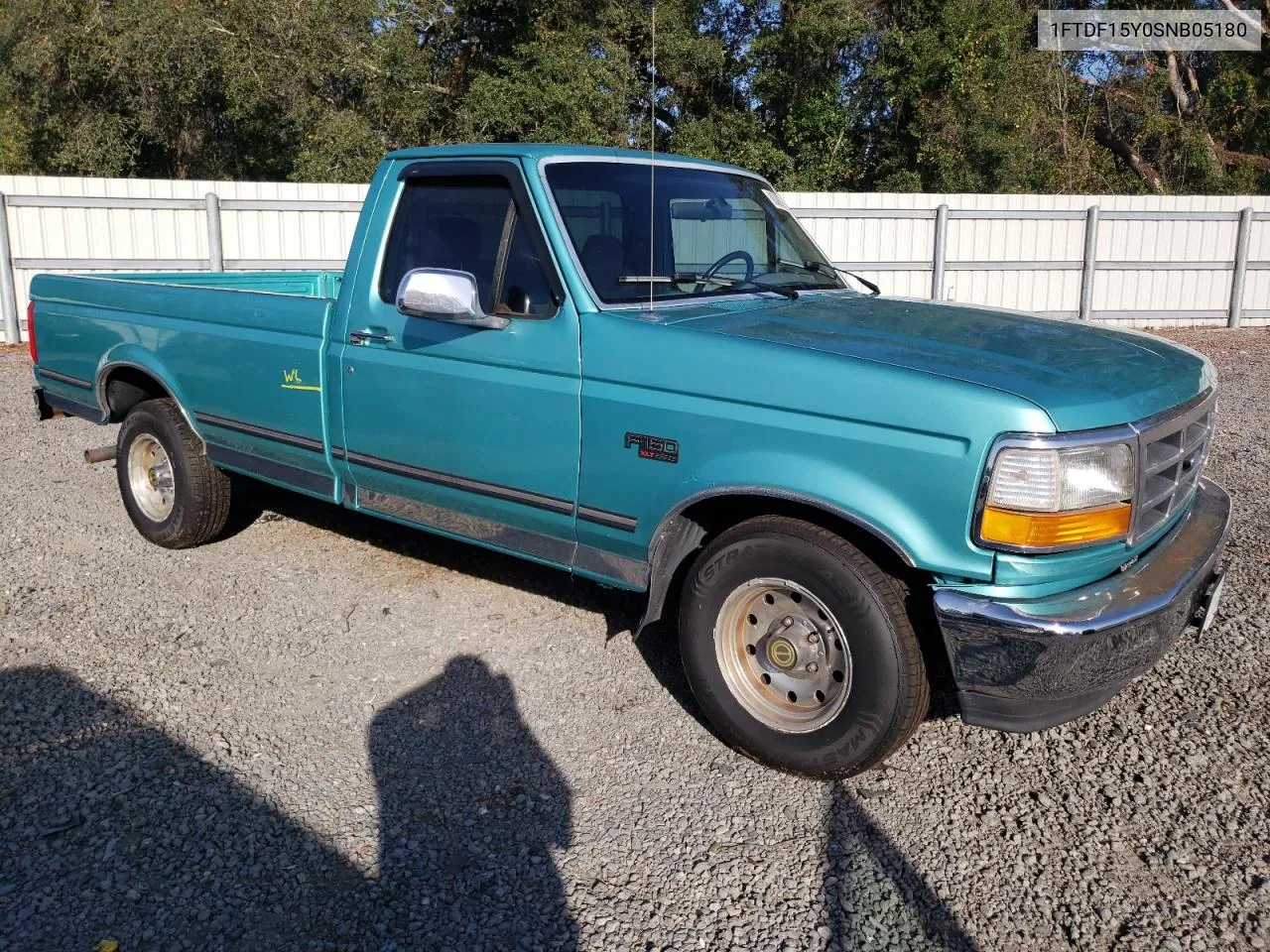 1995 Ford F150 VIN: 1FTDF15Y0SNB05180 Lot: 80009034