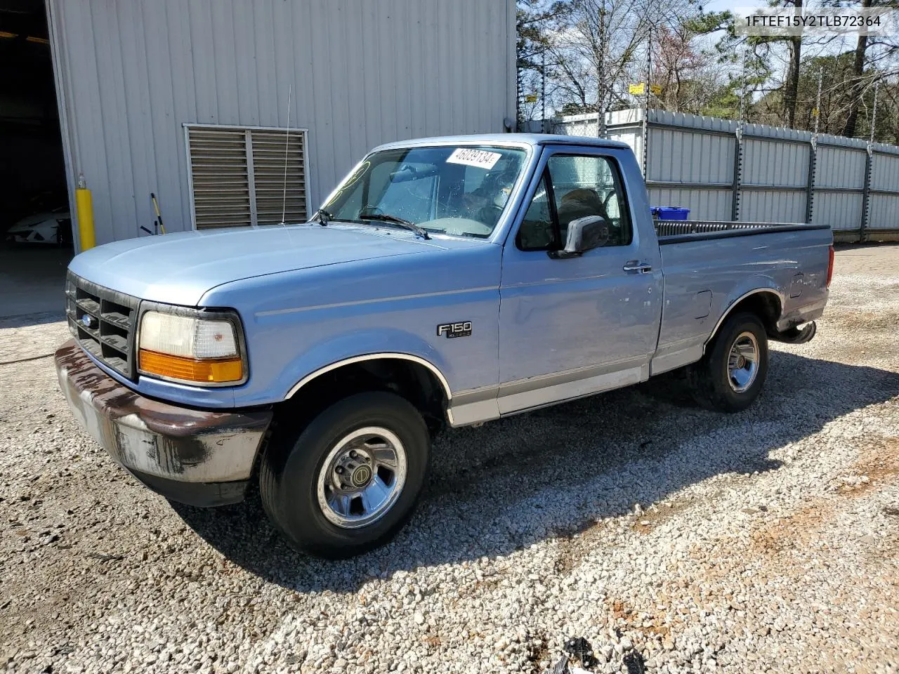 1996 Ford F150 VIN: 1FTEF15Y2TLB72364 Lot: 46039134