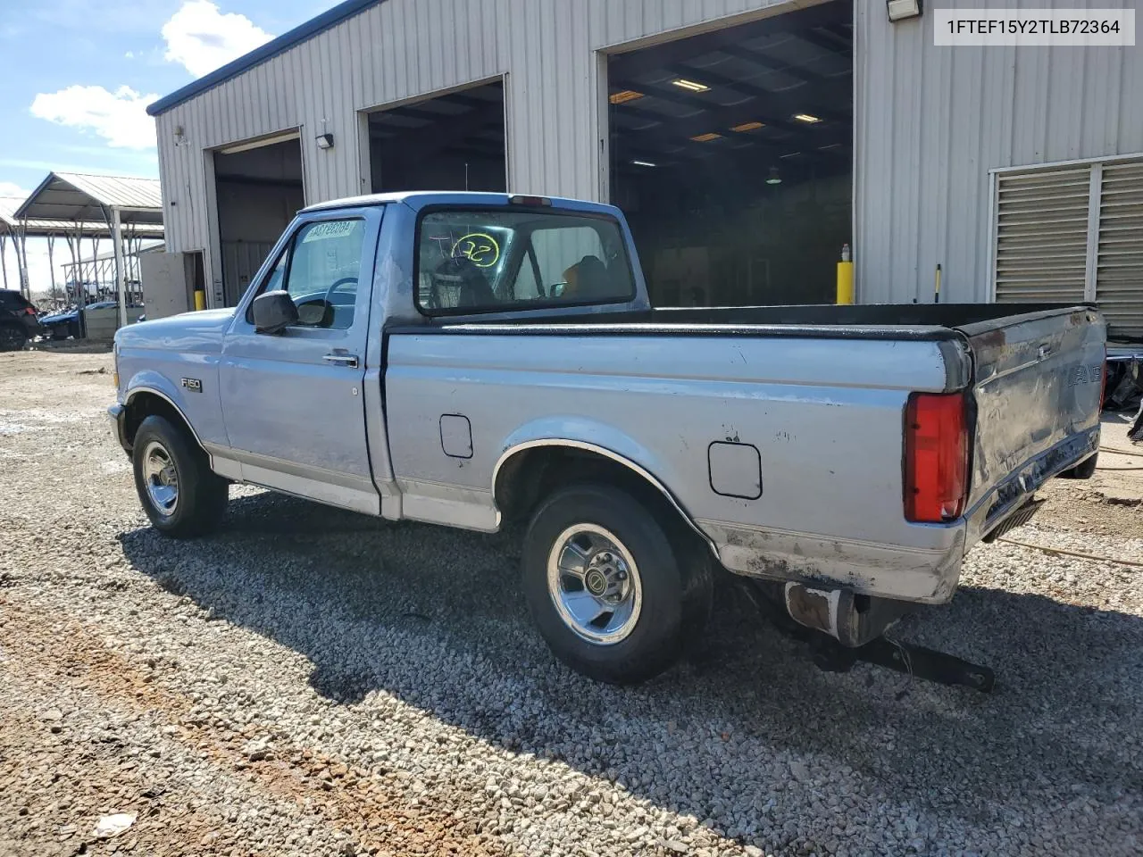 1996 Ford F150 VIN: 1FTEF15Y2TLB72364 Lot: 46039134